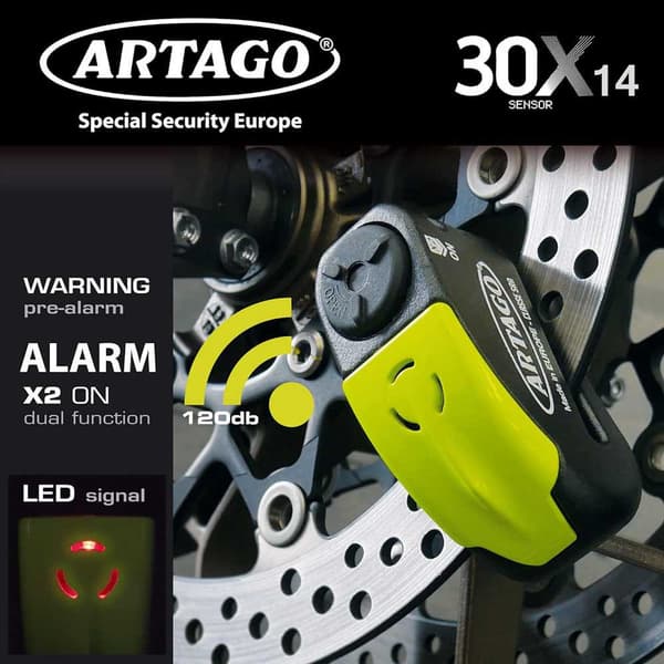 Artago Levyn Lukitus 30x14+k403 Keltainen