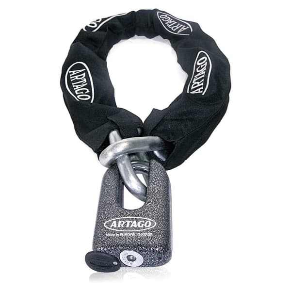Artago Ketjun Lukko Levyn Lukitus 14.120+69t/b Musta