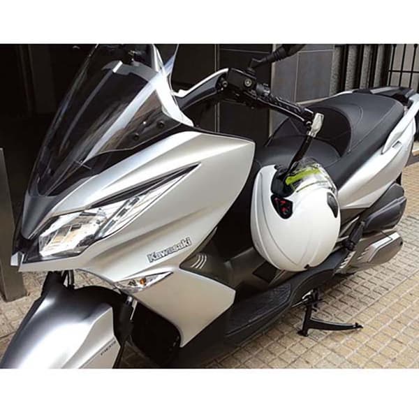 Artago Lås På Styret Practic Art Kawasaki J300 2013/j125 2016-2017 Transparent