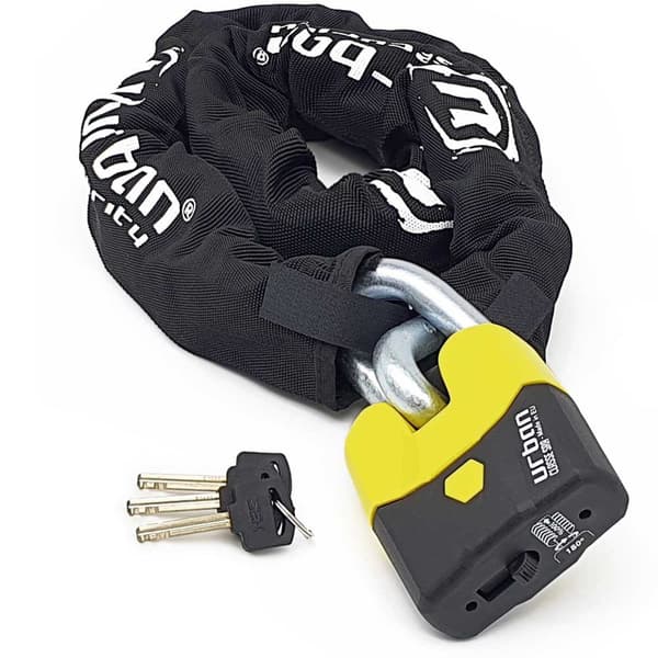 Urban Security Kædelås Padlock U8k+100 Sra Gul 100 cm