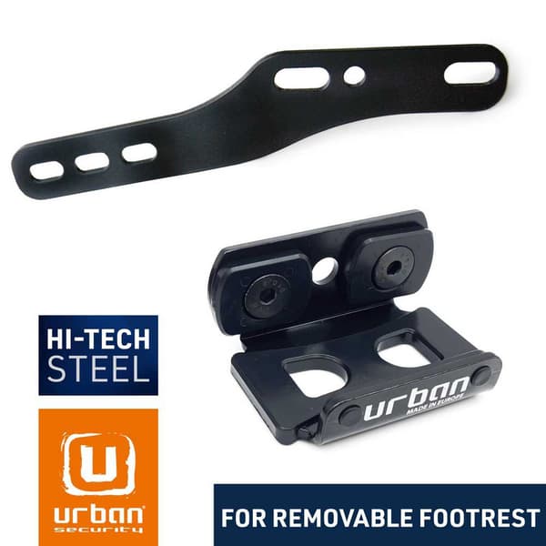 Urban Security Lås Støtte Universal Footrest Screws Ur14s/ur10 Søvfarvet