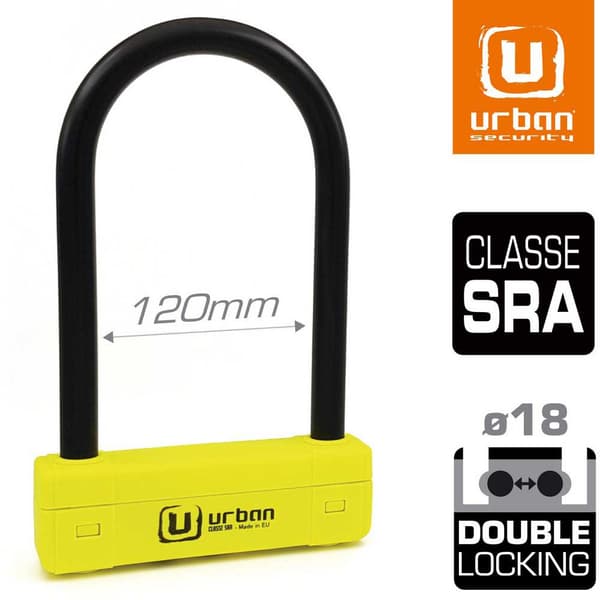 Urban Security U-lås Ur120220 Sra 120 Mm Transparent 220 mm