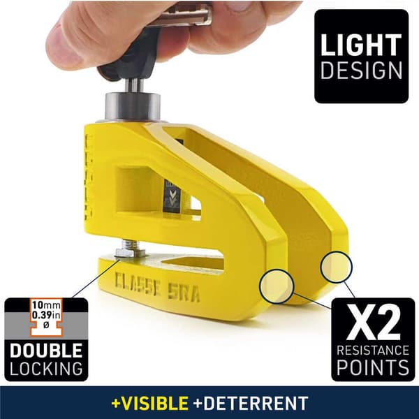 Urban Security Levyn Lukitus Ur210y Sra Keltainen