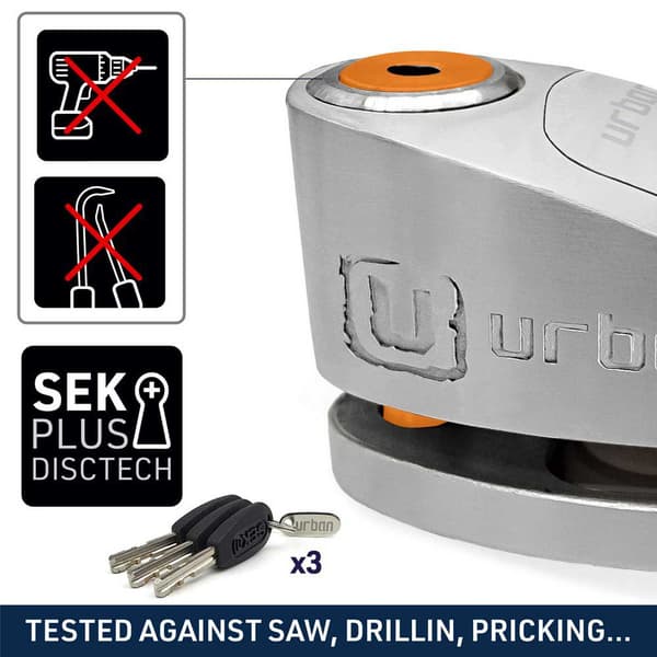 Urban Security Alarmdisklås Ur910s Sra Gul
