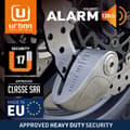 Miniatyrbillede 8 af 10: Urban Security Alarmdisklås Ur910s Sra Gul