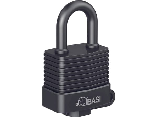Basi 6150-4000 riippulukko 47 mm Erilaiset Musta avainlukko
