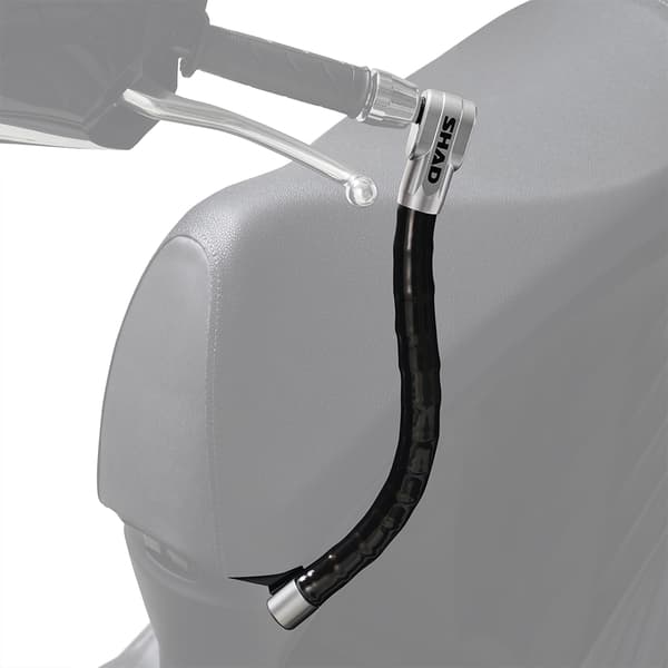 Shad Yamaha Xmax 125/300 2023 Size 5 Styrlås Transparent