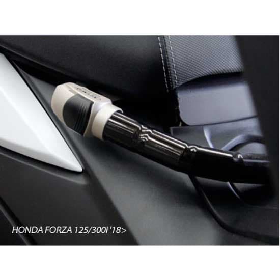 Artago Practic Style Niu Mqi Series Ev 2021 Ohjaustangon Lukko Hopeinen