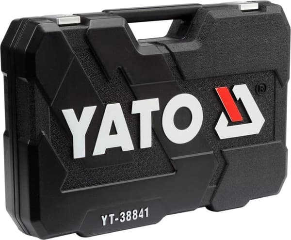 YATO YT-38841 1/4", 3/8", 1/2" hylsnyckelsats