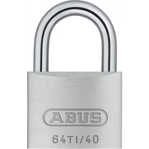 ABUS riippulukko 64TI/40, Titalium, 23 mm, sarjoitettu KA6416