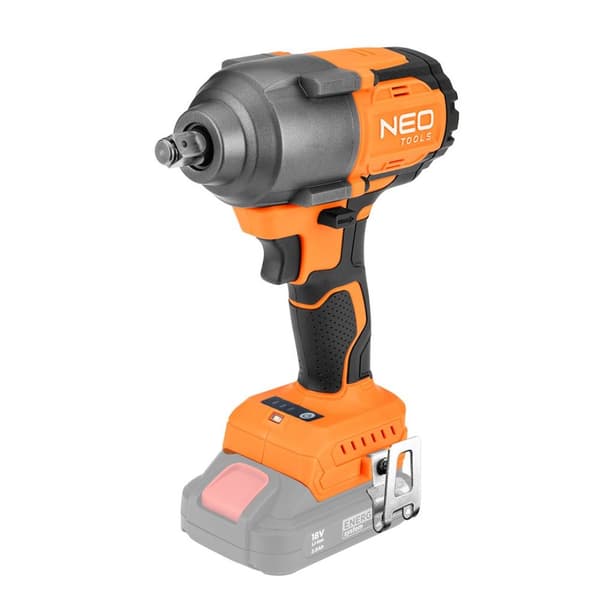 Børsteløs slagnøgle 18V, 850Nm, 1/2", Energy+, uden batteri