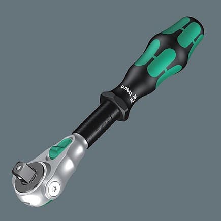 Zyklop Speed-skraldesæt 1/4'' og 1/2'', metrisk, 43 dele