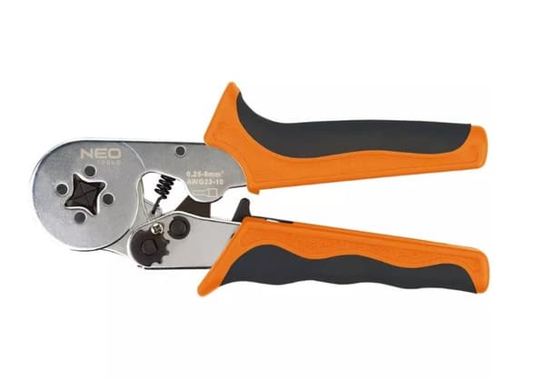 NEO Tools hylsspets krymptång hylsdiameter: 0,25-6 mm²