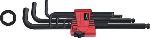 Wera 950/9 Hex-Plus 6 L-formet unbrakonøgle Metrisk 9 stk