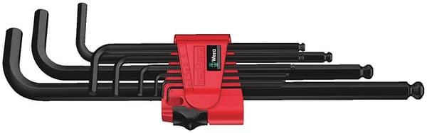 Wera 950/9 Hex-Plus 6 L-formet unbrakonøgle Metrisk 9 stk