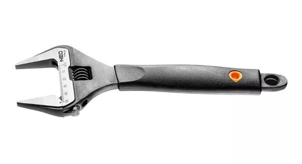 Neo Tools 250 mm justerbar nøgle, område 0-50 mm
