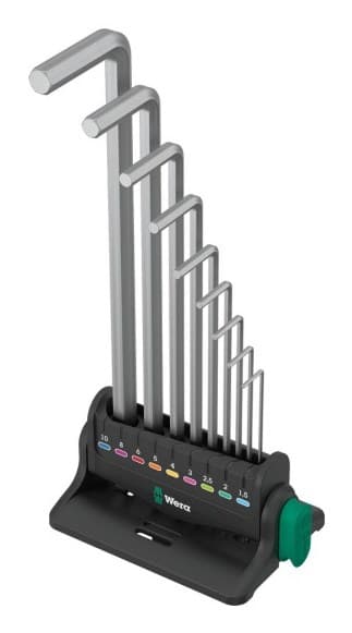 Unbrakonøglesæt 950/9 HEX-PLUS 8, 9CZR