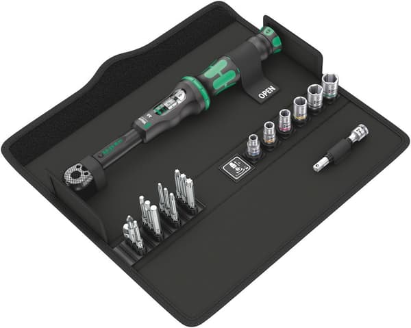 Momentnyckel Click-Torque 1/4'' 2,5-25NM, 20 delar