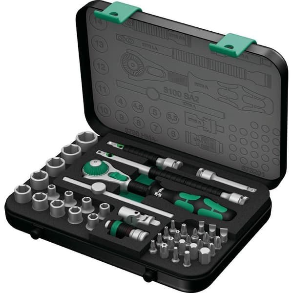 Wera 05003533001 hylsnyckel Hylsnyckelsats 42 st