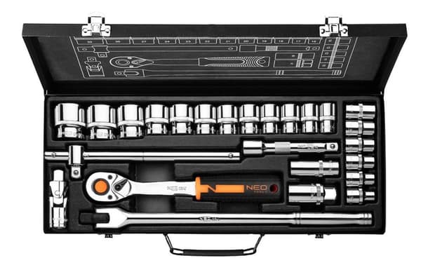 NEO tools 10-036 hylsnyckel/hylsnyckelsats