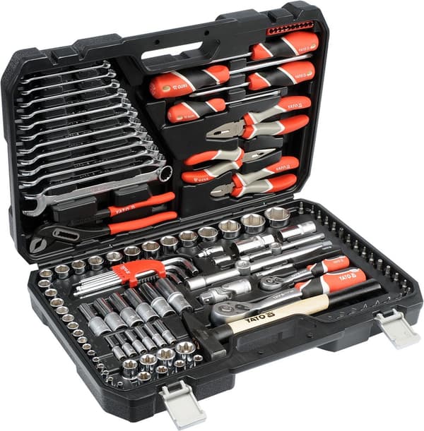 Yato YT-38901 Værktøjssæt XXL 1/4-1/2" 122 varer