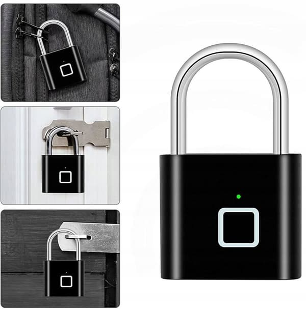 AI FINGERPRINT Hængelås Den bedste STÆRKE Smart SMART LÅS ITIMPORT