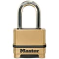 Miniatyrbild 1 av 5: Högsäkerhetshänglås - MASTER LOCK - M175EURDLF - Kombinationslås - Zink - L-fäste - Utomhus