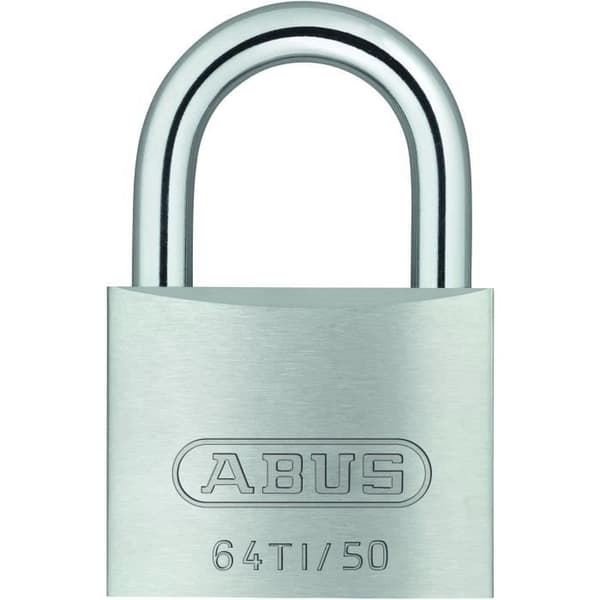 Hänglås - ABUS - 64TI/50 Titalium - Aluminiumhölje - Paracentrisk - Medelhög stöldrisk