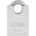 Miniatyrbillede 1 af 2: Hængelås - ABUS - 90RK/50 - Beskyttet sjækel - Udskiftelig cylinder - Vejrbeskyttelse