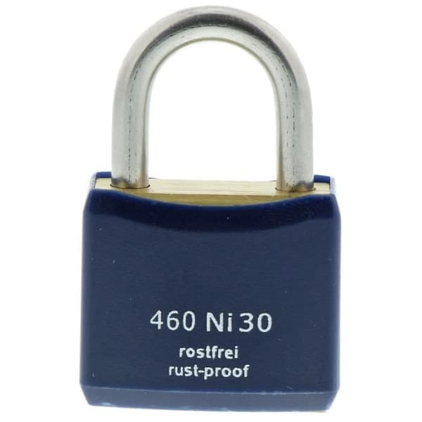 Set med 2 hänglås - BURG WACHTER - DUO 460 Ni 40 SB - Marint rostfritt stål, dubbel låsning