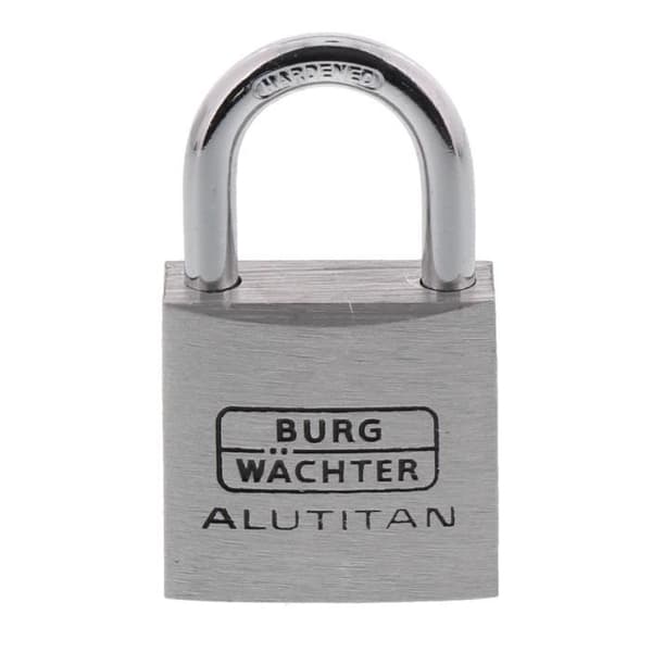 2 riippulukon sarja - BURG WACHTER - DUO 770 30 SB - 30 mm Alutitan, tuplalukitus, murtoeste