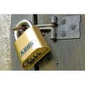 Miniatyrbillede 4 af 5: Kombinationshængelås - ABUS - 180IB/50 B/DFNLI - Smedet messinghus - Rustfri stålbøjle - Firecifret numerisk kode