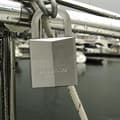 Miniatyrbillede 2 af 3: Forniklet messinghængelås 40 mm - MASTER LOCK - Sekskantet bøjle - Høj sikkerhed - 4 nøgler medfølger