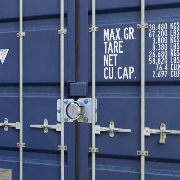 Hængelås til varevognsdør - MASTER LOCK - 736EURD - Rund hængelås + hasp