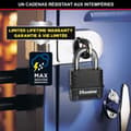 Miniatyrbild 4 av 5: MASTER LOCK Högsäkerhetshänglås [Kombination] [Zink] [Utvändig] M178EURD