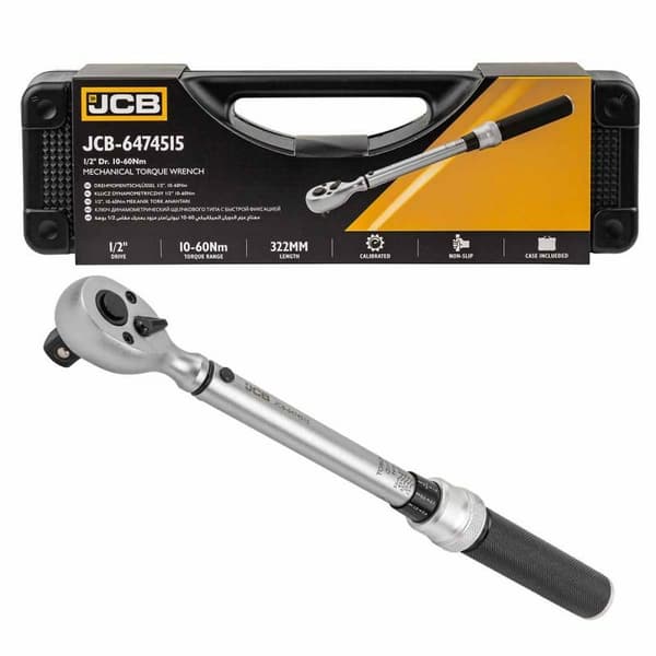 JCB Momentnøgle 1/2 tommer 10-60 Nm