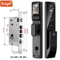Miniatyrbillede 2 af 2: XSDTS Digital Dørklås, 6 Låsemetoder, Indgraveret Legeringsmateriale,3DR-DF11-Grå-6068-S