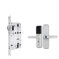 Miniatyrbild 1 av 2: Smart biometrisk dörrlås, WiFi-appåtkomst, hållbar aluminiumlegering,Silver 5572