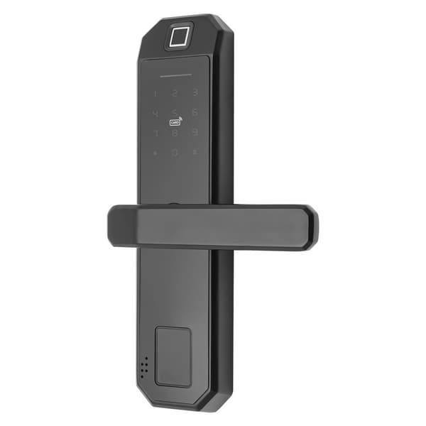 Fingeravtrycksdörrlås, 200 Fingeravtryck, USB-laddning, Konstruktion i zinklegering