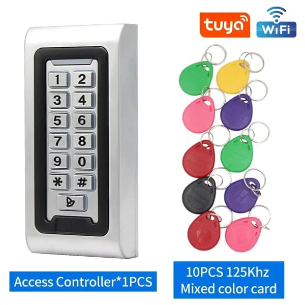 RFID Adgangskontrol Tastatur, Understøtter 2000 Brugere, Vandtæt IP68, Hurtig Identifikation,S601-EM-W-WIFI.e1