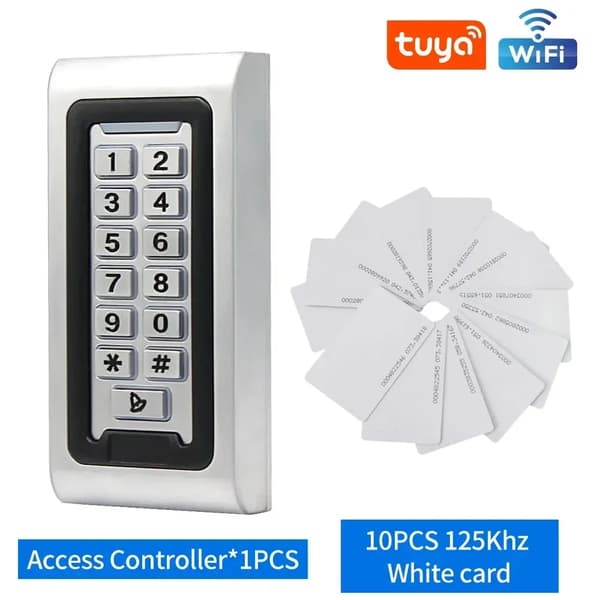RFID Adgangskontrol Tastatur, Understøtter 2000 Brugere, Vandtæt IP68, Hurtig Identifikation,S601-EM-W-WIFI.e