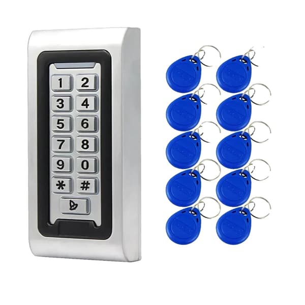 RFID-pääsykontrollin näppäimistö, tukee 2000 käyttäjää, vedenpitävä IP68, nopea tunnistus,S601-EM-W-WIFI.e2