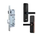 Miniatyrbillede 1 af 2: Smart Dørlås, Biometrisk Fingeraftryk Låsning, WiFi Forbindelse, 240x22(4085), Rosaguld
