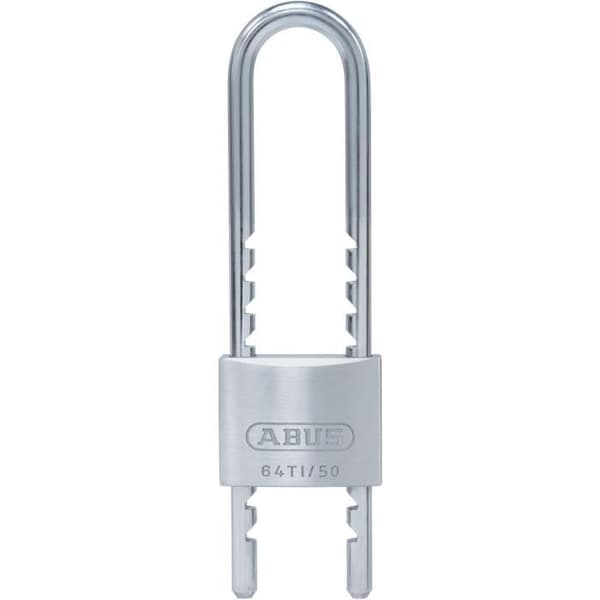 Hængelås - ABUS - 64TI/50HB60-150 B/DFNLI Titalium - Aluminiumshus - Paracentrisk nøgle