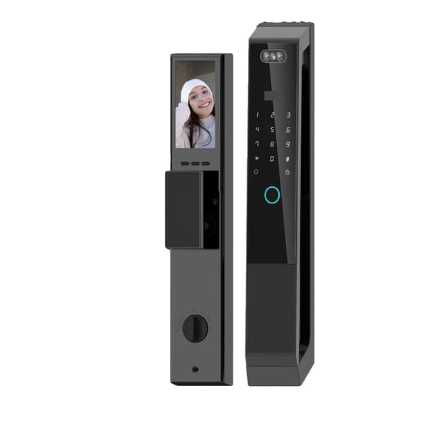 Smart Lock, 3D Ansigtsgenkendelse, Wi-Fi Fjernlåse,24 240 Mortise