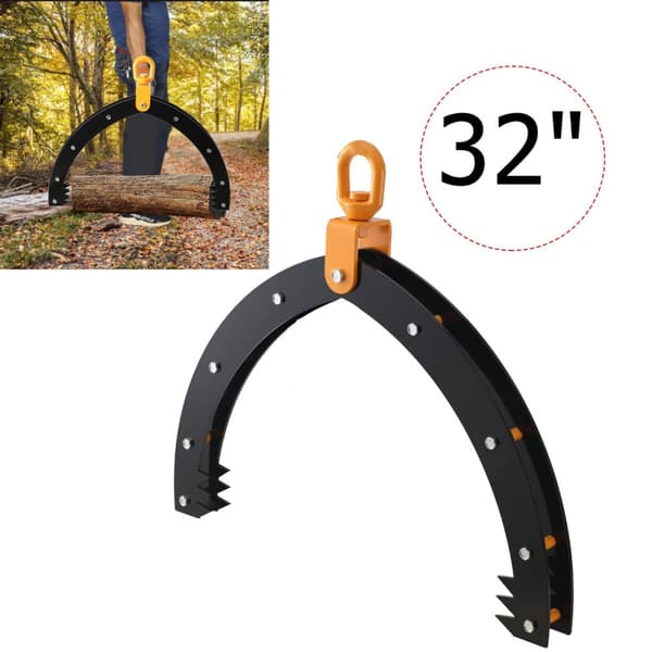 Logløftetænger, kraftige, anti-slip