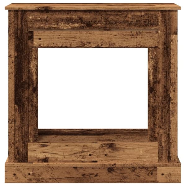 vidaXL Peisramme gammelt tre 90x30x90 cm konstruert tre