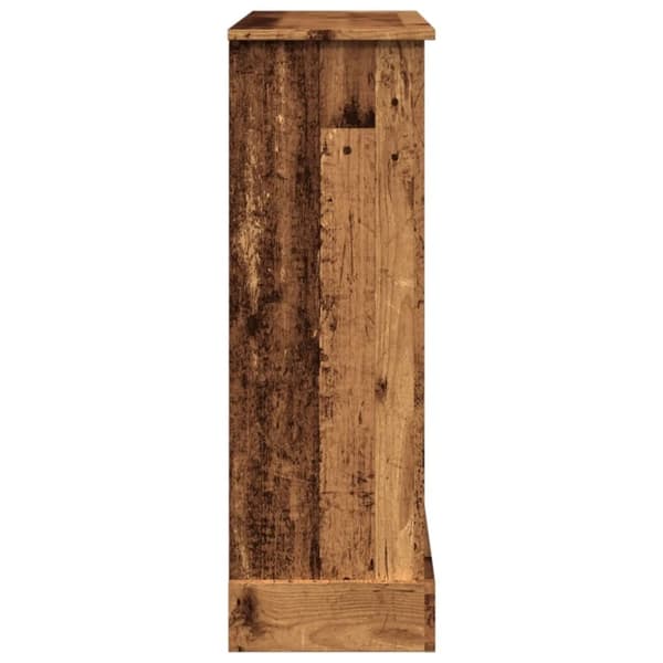 vidaXL Peisramme gammelt tre 90x30x90 cm konstruert tre