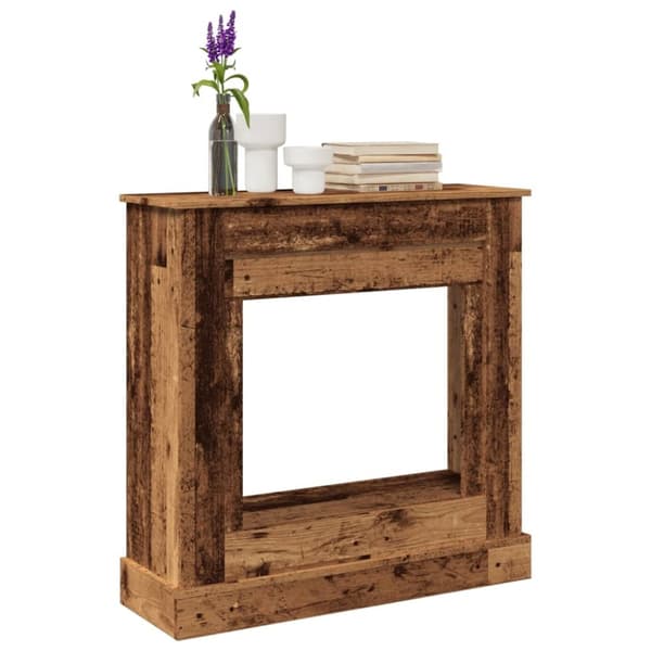 vidaXL Peisramme gammelt tre 90x30x90 cm konstruert tre