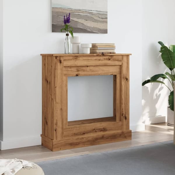 vidaXL Spiselkrans artisan ek 90x30x90 cm konstruerat trä